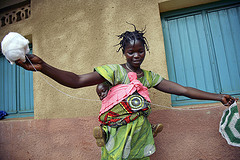 Congolese woman from Aru, Ituri